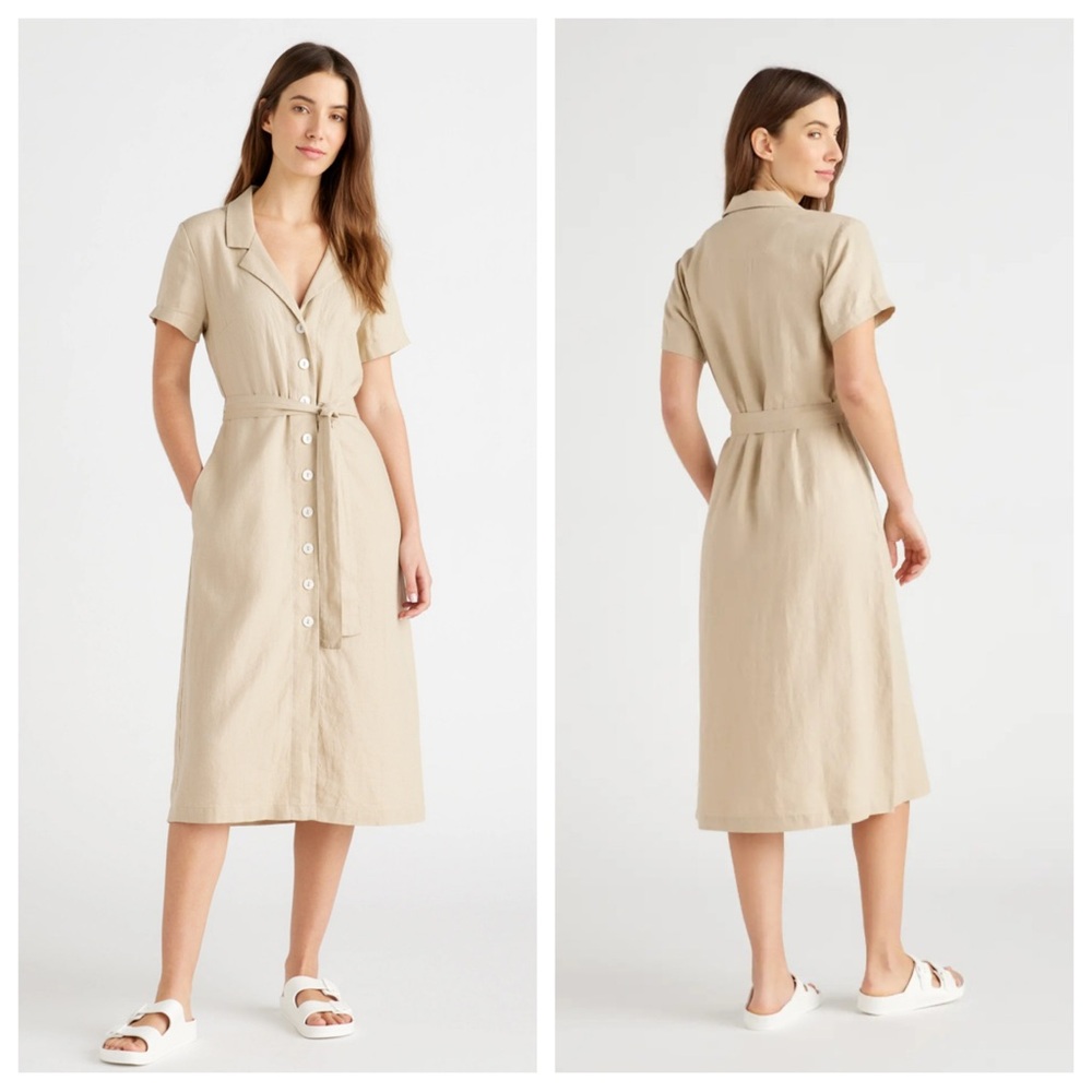 Quince 100% European Linen Dress